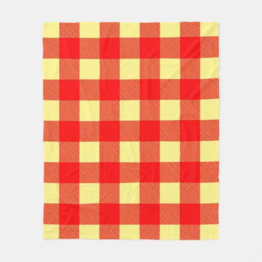 Manta Leñadora  フリースブランケット (正面)