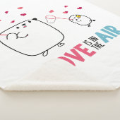 Manta Mostropi│Love is in the air シェルパブランケット (3/4)