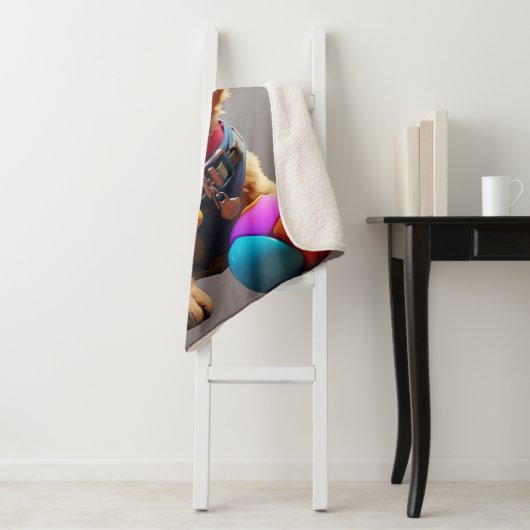 Manta Perrito animado シェルパブランケット (インサイチュ)