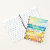 Manta playa de mi vida  ノートブック (内部)