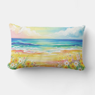 Manta playa de mi vida  ランバークッション