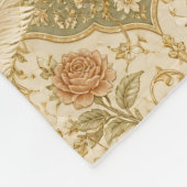Manta Polar con Patrón Persa Elegante - Decoración フリースブランケット (角)