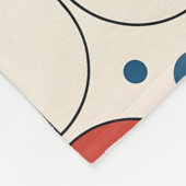 Manta polar diseño geométrico フリースブランケット (角)