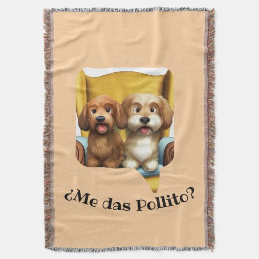 Manta Polar Infantil “Amiguitos Peludos” スローブランケット (正面縦)