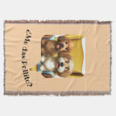 Manta Polar Infantil “Amiguitos Peludos” スローブランケット (正面)
