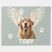 Manta Polar Mi Amigo Fiel | Personaliza con Foto フリースブランケット (正面(横))