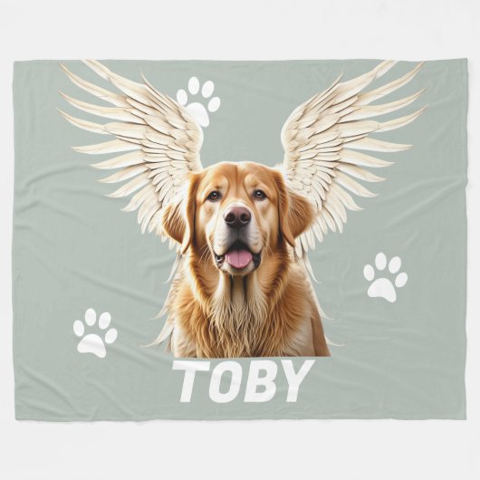 Manta Polar Mi Amigo Fiel | Personalizada con foto フリースブランケット (正面(横))