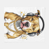 Manta polar perrito フリースブランケット (正面(横))