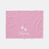 Manta Polar Personalized dog blanket, Dog blanket, フリースブランケット (正面(横))