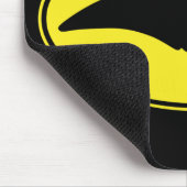 Manta Rayシルエットロゴ マウスパッド (コーナー)