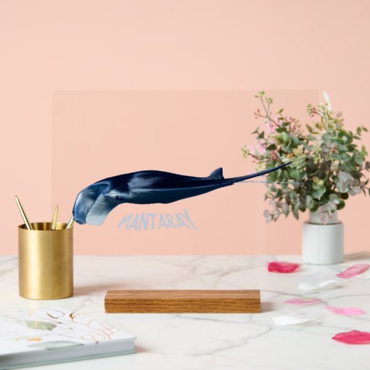 Manta Ray アクリルサイン (ウェディング)