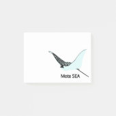Manta Ray 4 x 3 ポストイット (正面)