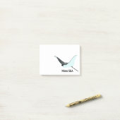 Manta Ray 4 x 3 ポストイット (デスク上)