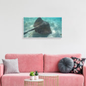 MANTA RAY ON CANVAS 20 "x 16" キャンバスプリント (インサイチュ (リビング))