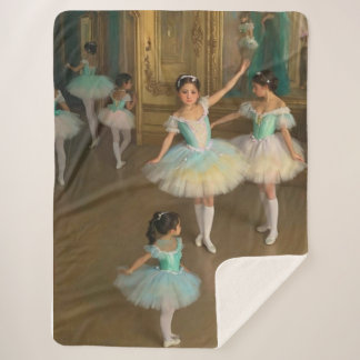 Manta Sherpa Bailarinas esperando el momento de ac シェルパブランケット