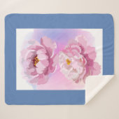 Manta Sherpa calda e avvolgente. シェルパブランケット (正面(横))