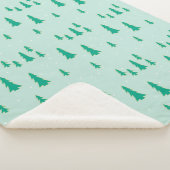 Manta Sherpa con diseño navideño. シェルパブランケット (3/4)