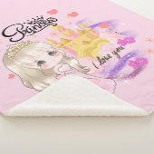 Manta sherpa princess シェルパブランケット (3/4)