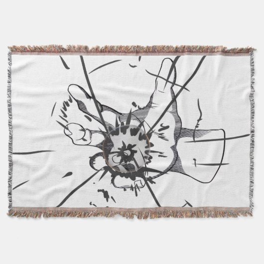 Manta un’atmosfera accogliente e serena スローブランケット (正面)