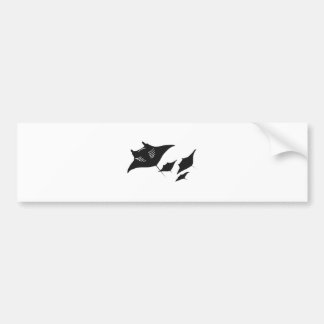 mantarochen manta ray scuba diving tauchen taucher バンパーステッカー