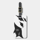mantarochen manta ray scuba diving tauchen taucher ラゲッジタグ (正面縦)