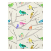Mantel  Algodón, 52" x 70" Pájaros  テーブルクロス (正面)