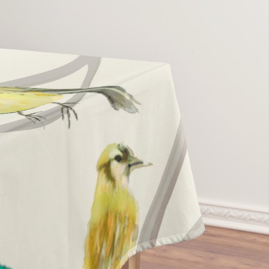 Mantel  Algodón, 52" x 70" Pájaros  テーブルクロス (インサイチュ)