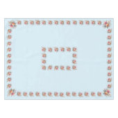 Mantel Azul Flores para Celebrar テーブルクロス (正面(横))