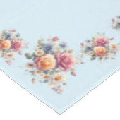 Mantel Azul Flores para Celebrar テーブルクロス (アングル)