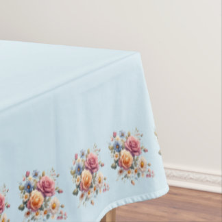 Mantel Azul Flores para Celebrar テーブルクロス