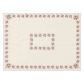Mantel  Beige Flores para Celebrar テーブルクロス (正面(横))