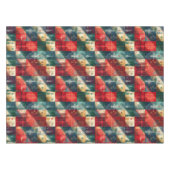 Mantel Navideño Tartán テーブルクロス (正面(横))