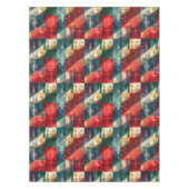 Mantel Navideño Tartán テーブルクロス (正面)