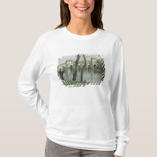 Mantesの橋 Tシャツ (正面)
