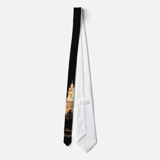 Mantiの寺院(タイ) ネクタイ (裏面)