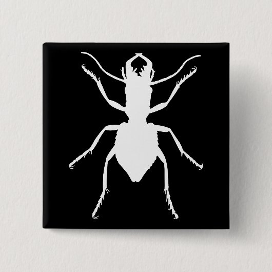 Manticora+tuberculata 缶バッジ (正面)