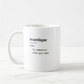 MANTIQUE コーヒーマグカップ (左)