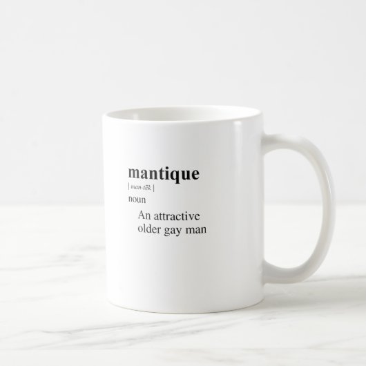 MANTIQUE コーヒーマグカップ (右)