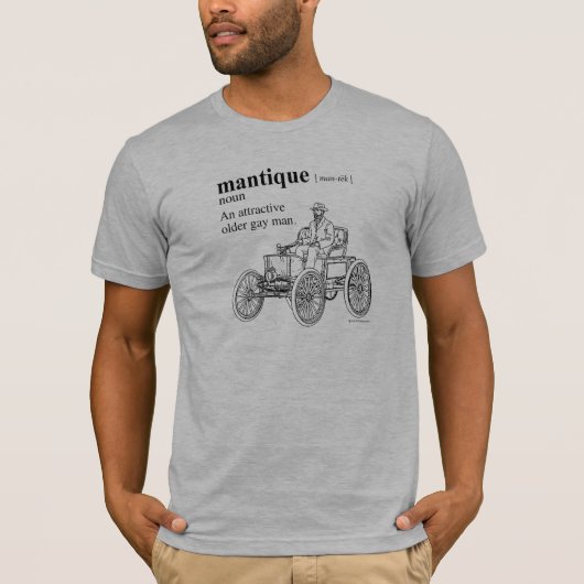 MANTIQUE Tシャツ (正面)