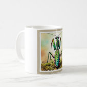 Mantis 290924IREF245 - Watercolor コーヒーマグカップ (正面左)