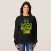 Mantis Man Entomology Entomology Entomologist 祈 Ve スウェットシャツ (正面フル)