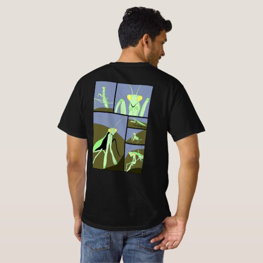 Mantis Man: God=26 Tシャツ (裏面フル)