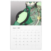 Mantis Man "MM=26" Calendar カレンダー (3月 2027)