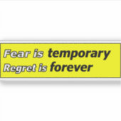 Mantra for living a beautiful life シール (正面)