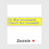 Mantra for living a beautiful life シール (シート)