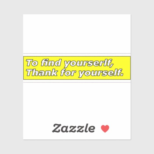 Mantra for living a beautiful life シール (シート)