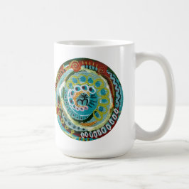 Mantra mug with prayer portal - Presence コーヒーマグカップ