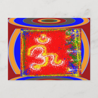 MANTRA Shakti：情熱を捧げる力の平和 ポストカード