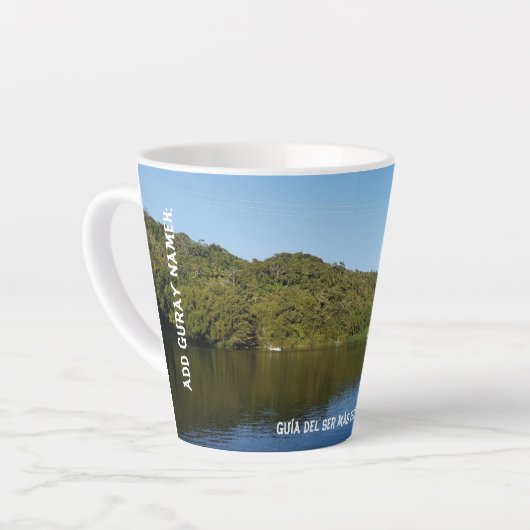 Mantras カフェラテマグ (左アングル)