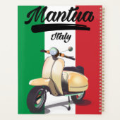 Mantuaイタリア旅行ポスター プランナー手帳 (裏面)
